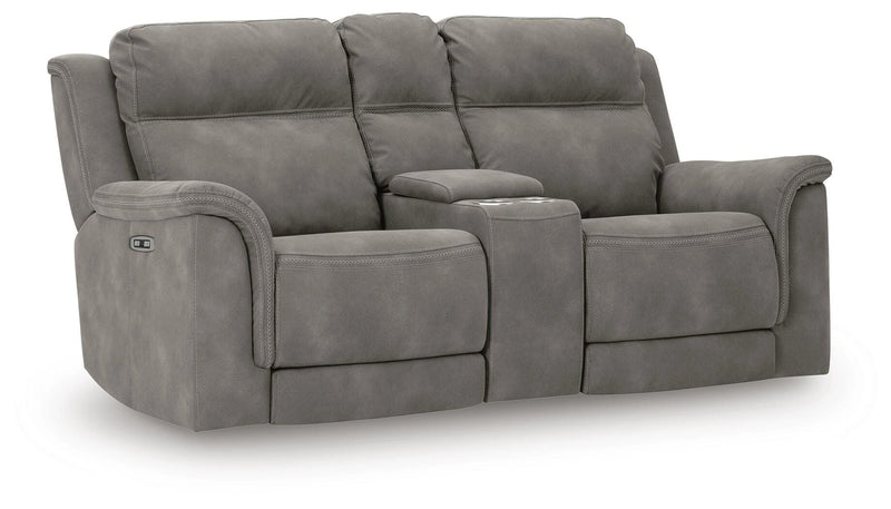 Next-Gen DuraPella Power Reclining Loveseat with Console