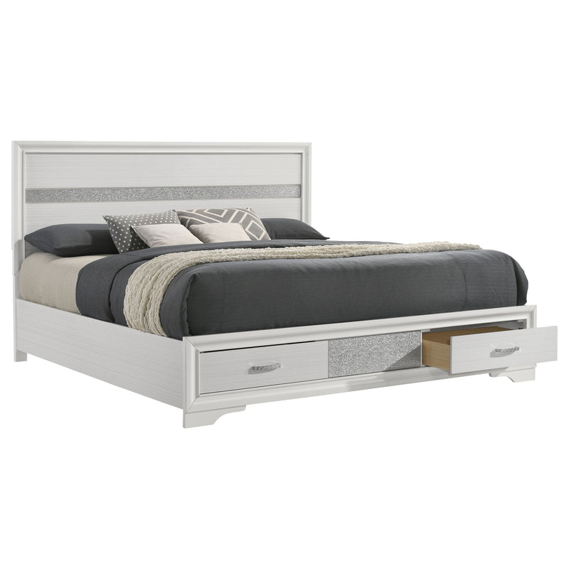Miranda Panel Platform Storage Bed