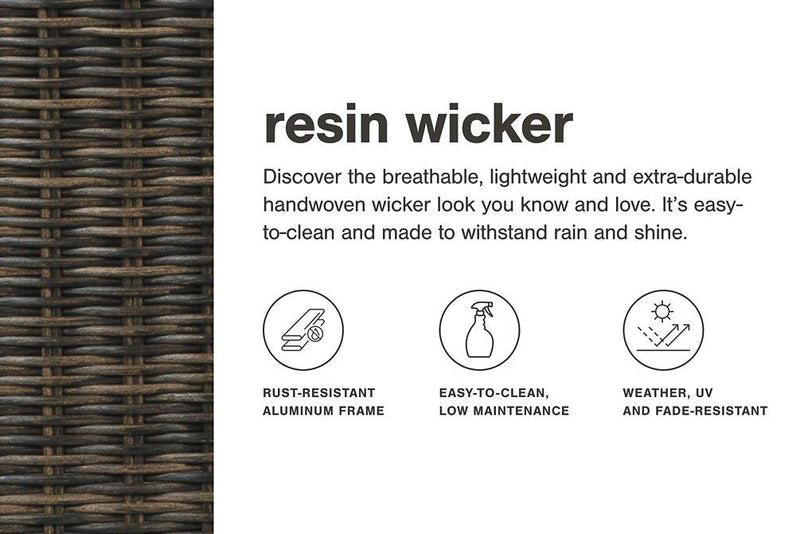 Beachcroft Outdoor Side Chair with Cushion (Set of 2)