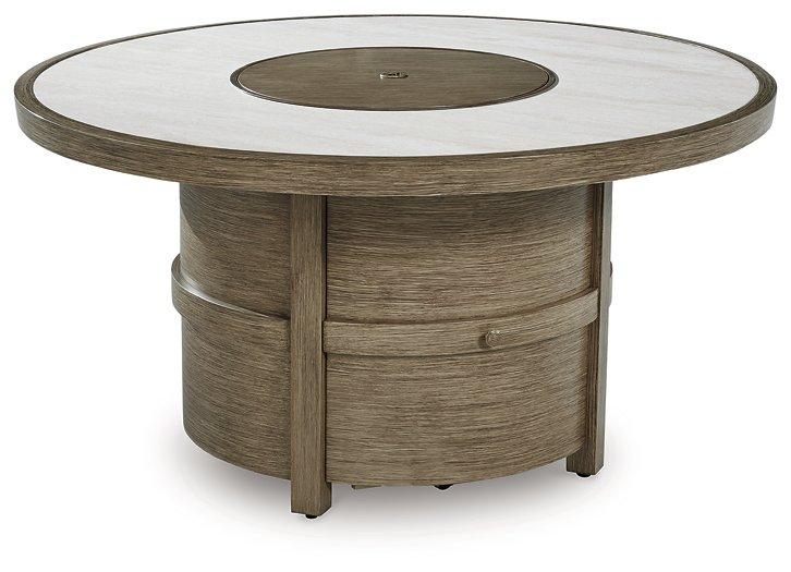 Outdoor Fire Pit Table