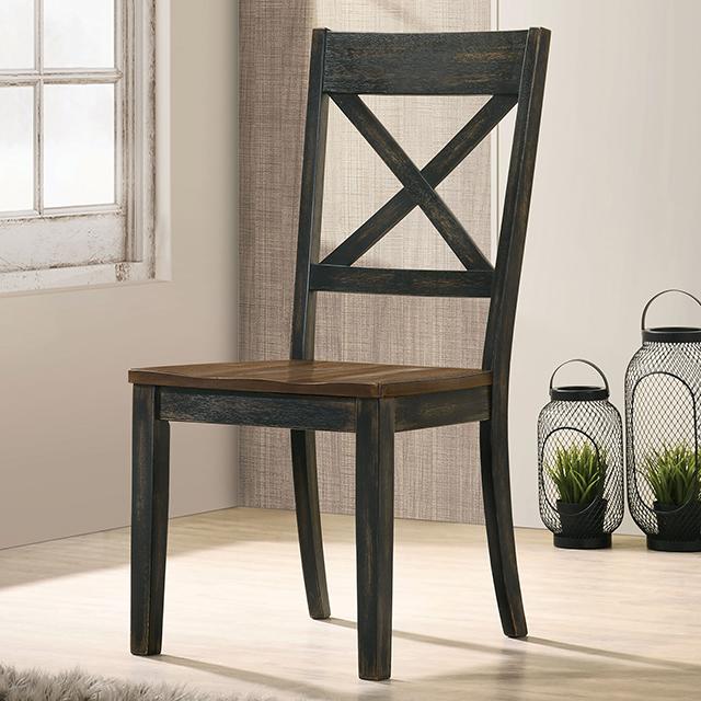 Antique Oak/Antique Black