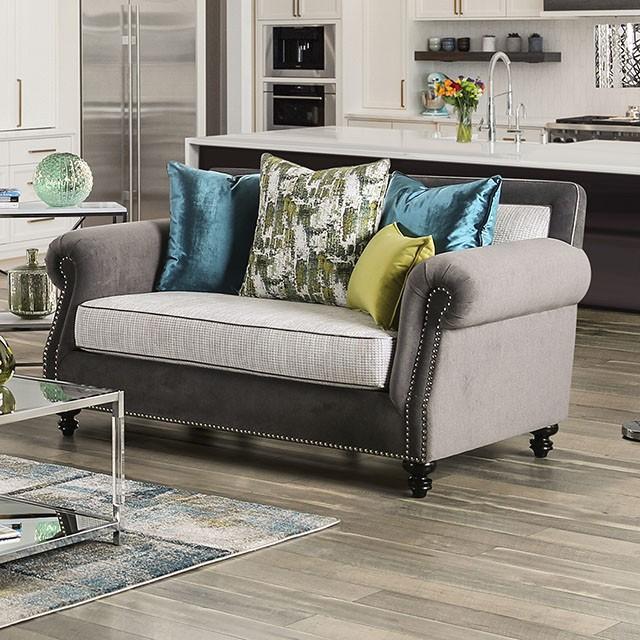 Gray/Beige/Teal/Olive