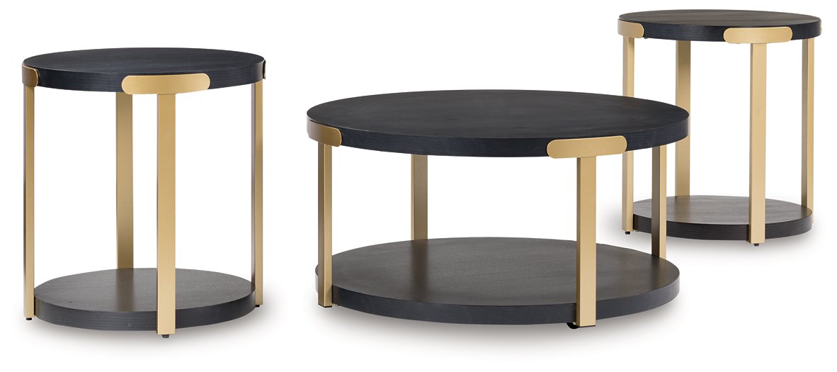 Black/Brass Finish
