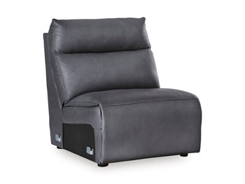 ModZ Power Reclining Sectional with Audio Consoles