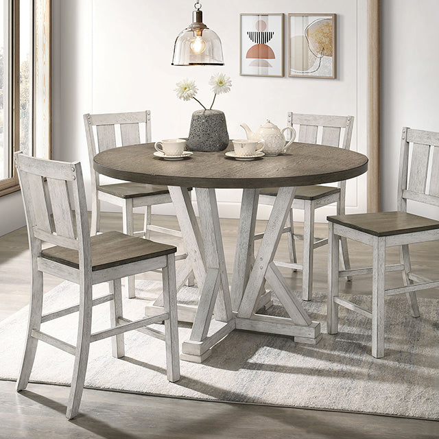 Antique White/Ash Brown