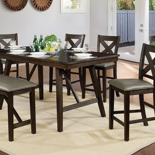 Wire Brushed Rustic Brown