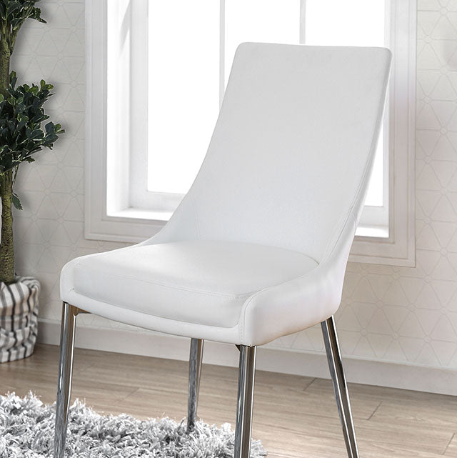 Silver/White