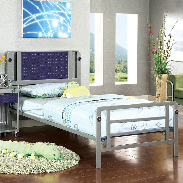 Silver/Dark Blue