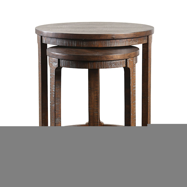 Hickory Nesting End Table