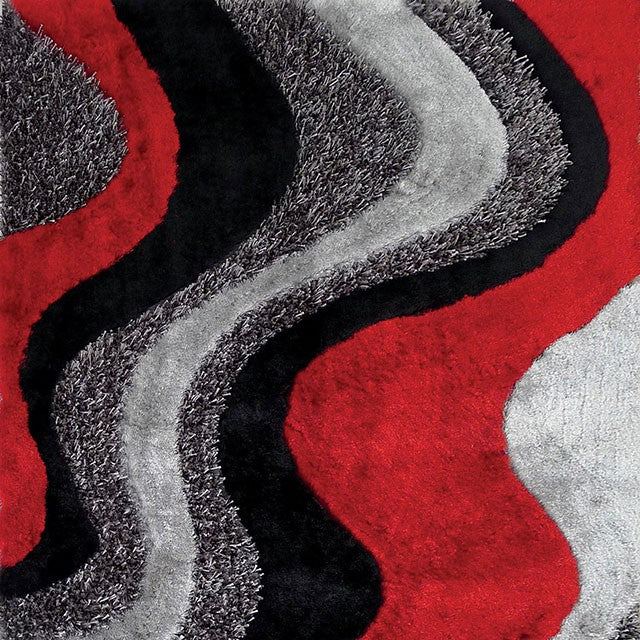 Black Gray Red