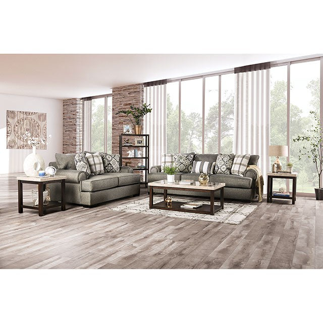 Small Weave Chenille|Solid Wood